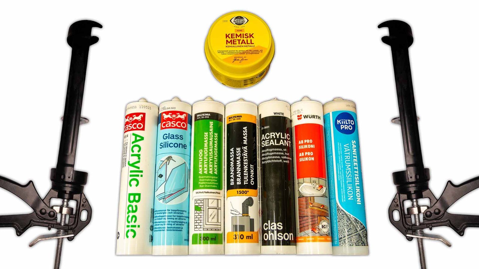 Materials and caulk guns